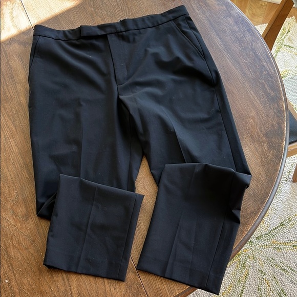 NEW! Polo Ralph Lauren wool blend stretch straight ankle length pants 14